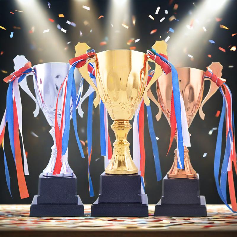 Metal Trophy with Engraving – Personalized Competition Award